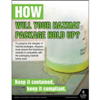 Will Your Hazmat Package Hold Up, Hazmat Transportation Poster