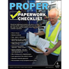 Proper Paperwork Checklist, Motor Carrier Safety Poster