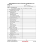 Forklift Operator Evaluation Form, Spanish