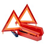 Fluorescent Emergency Warning Triangles