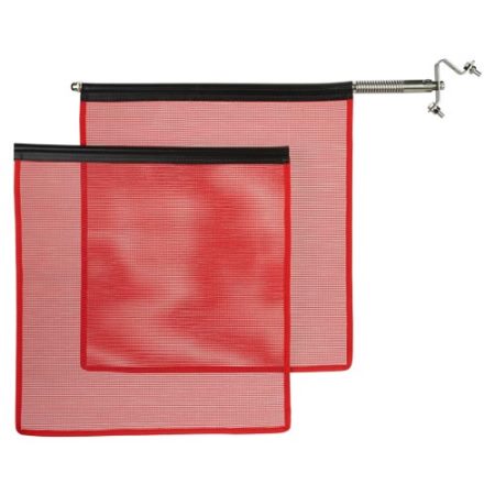Heavy Duty Safety Warning Flag Kit with Pole