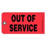 Out of Service Tag