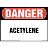 Danger, Acetylene Sign