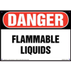 Danger, Flammable Liquids Sign