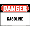 Danger, Gasoline Sign