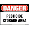 Danger, Pesticide Storage Area Sign