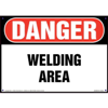 Danger, Welding Area Sign