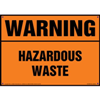 Warning, Hazardous Waste Sign