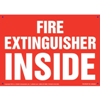 Fire Extinguisher Inside Sign