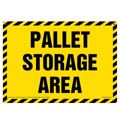 Pallet Storage Area Sign