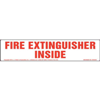 Fire Extinguisher Inside Label