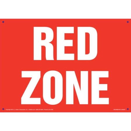 Red Zone Sign