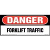 Danger, Forklift Traffic Sign, OSHA, Long Format