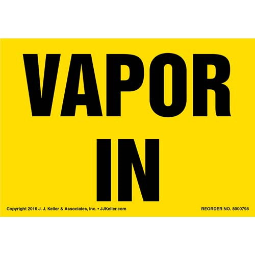 Vapor In Label, Yellow