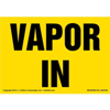 Vapor In Label, Yellow