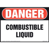 Danger, Combustible Liquid Sign