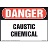 Danger, Caustic Chemical Sign