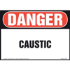 Danger, Caustic Sign