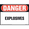 Danger, Explosives Sign