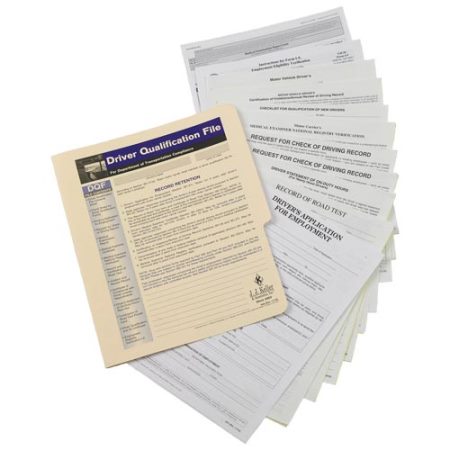 Driver Qualification File Pack  2 Part Forms