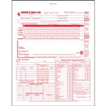 5 in 1 Drivers Daily LogBook, 2 Ply Carbonless