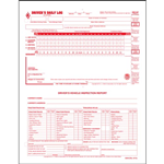 2-In-1 Drivers Daily Log, Loose Leaf, Detailed DVIR, 2 Ply, Carbonless, Recap