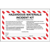 Hazardous Materials Incident Kit in Envelope, No Camera