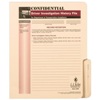 Confidential Driver Investigation History File Folder