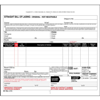 Straight Bill Of Lading, Snap Out, 3 Ply, Carbonless, 8-1/2" x 7"