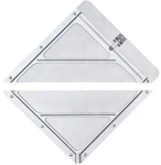 Slidemaster Placard Holder Split Holder Aluminum