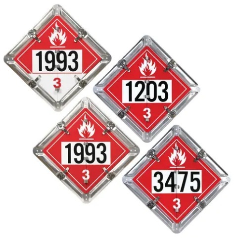 Cargo Tank Flip Placard System Gasoline & Fuel Oil Tankers