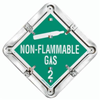 Flip Placard System, Non-Flammable Gas