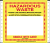 Standard Waste Label, Matte Litho, Open Box Format