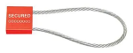 5.0mm 12" Cable Seal, Red