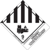 UN 3091 Lithium Metal Batteries Packed with Equipment Label , Standard, 500ct Roll