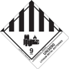 UN 3090 Lithium Metal Batteries Label, Standard, 500ct Roll
