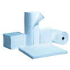 Oil-Only Absorbent Heavy-Weight Roll, 38 x 150", Blue
