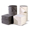 Universal Absorbent Natural Pad, 16 x 18", Lt Gray