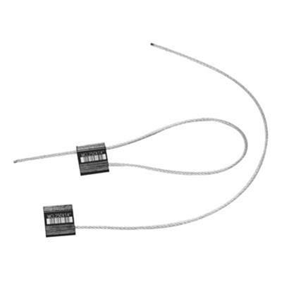 STOCK SEALS 14" Cable Lock Seal with 2.4mm Dia, Black