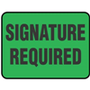 Signature Required, Labels