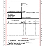 Shippers Declaration for Dangerous Goods, Pin Feed with Columns - 500 Pack