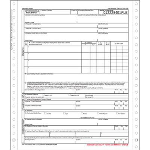 Uniform Hazardous Waste Manifest, 5 Part PinFeed