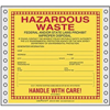 New Jersey Waste Label, Pin-Feed PVC Free Film