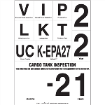 Cargo Tank Inspection Decal