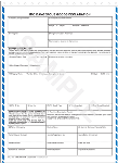 IMO Dangerous Goods Declaration, 4-Part Form - 100 Pack