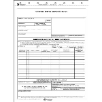 Shippers Letter of Instructions - Snap Out, 6 Part Form