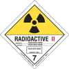 Customized Radioactive III Label, Shipping Name, PVC Free Film