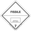 Fissile Label Worded Vinyl 500ct Roll