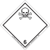 Toxic Label, International, Paper, 500ct Roll
