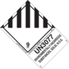 UN 3077 Environmentally Hazardous Substances Solid NOS Label